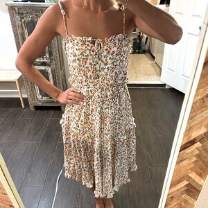 XS Hello Molly Floral Midi Dress